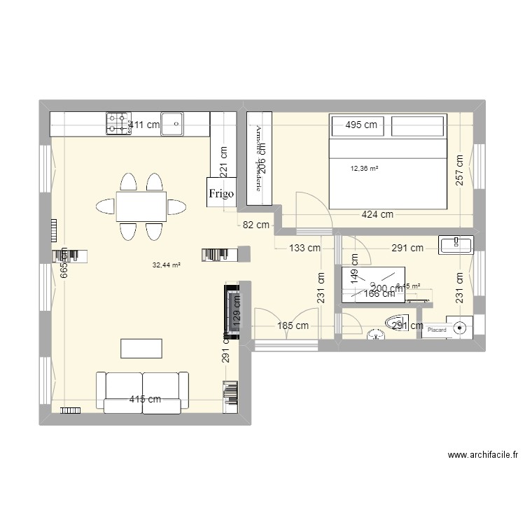 Oberkampf #2. Plan de 0 pièce et 0 m2