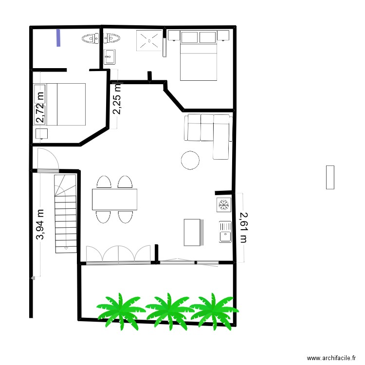KODOK mesure1. Plan de 0 pièce et 0 m2