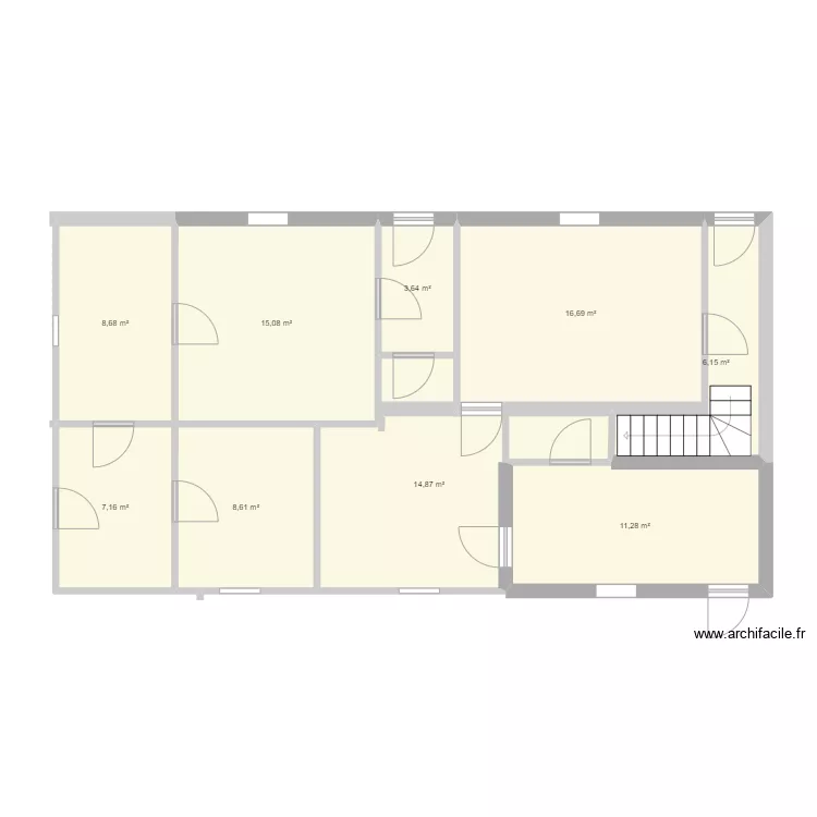 RDC GINGUETTE. Plan de 