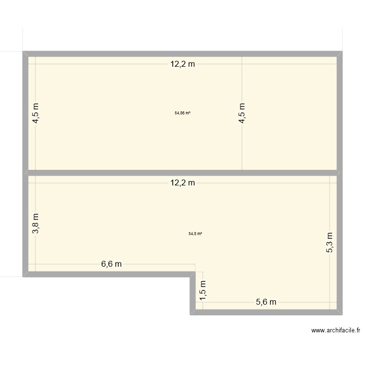 vide sanitaire lux. Plan de 0 pièce et 0 m2