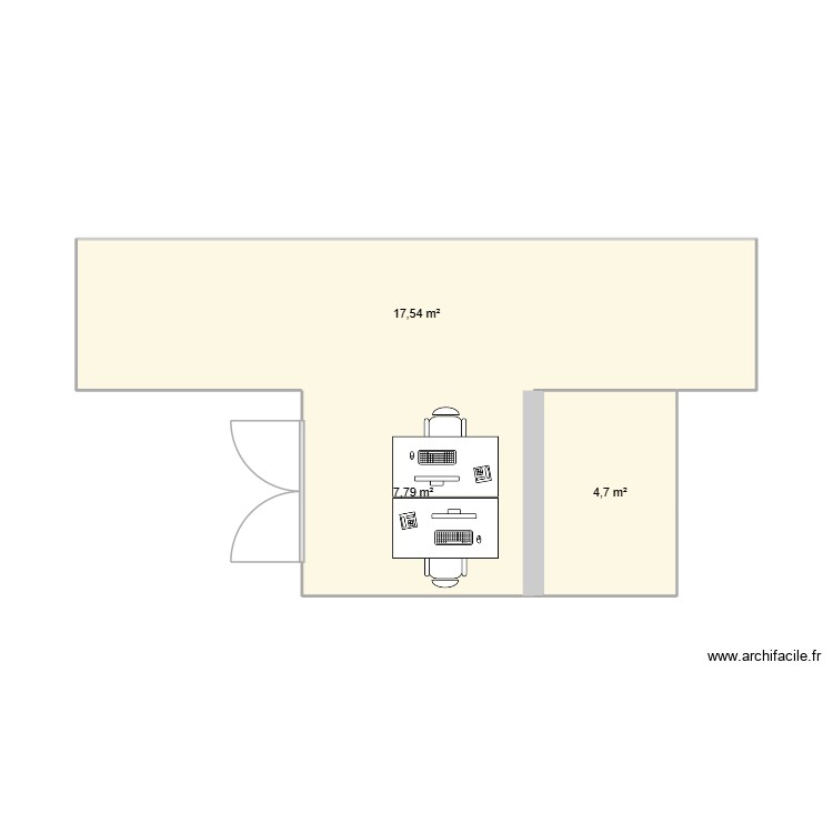 ergp. Plan de 0 pièce et 0 m2