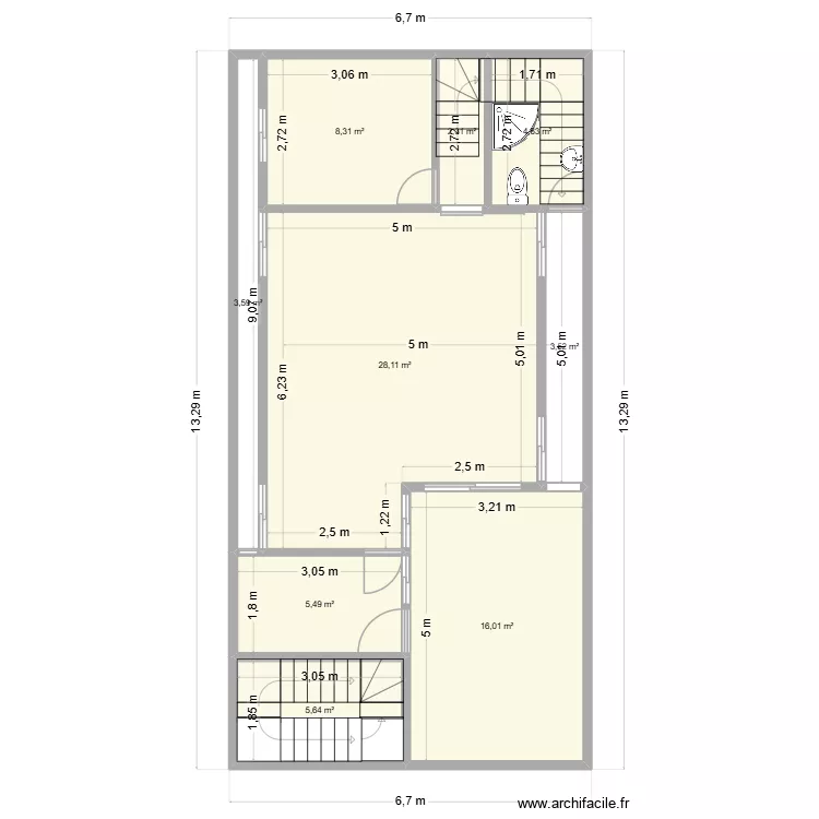 RDC LIMETE invers&eacute;. Plan de 