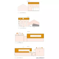 Plan de facade et toiture AVP