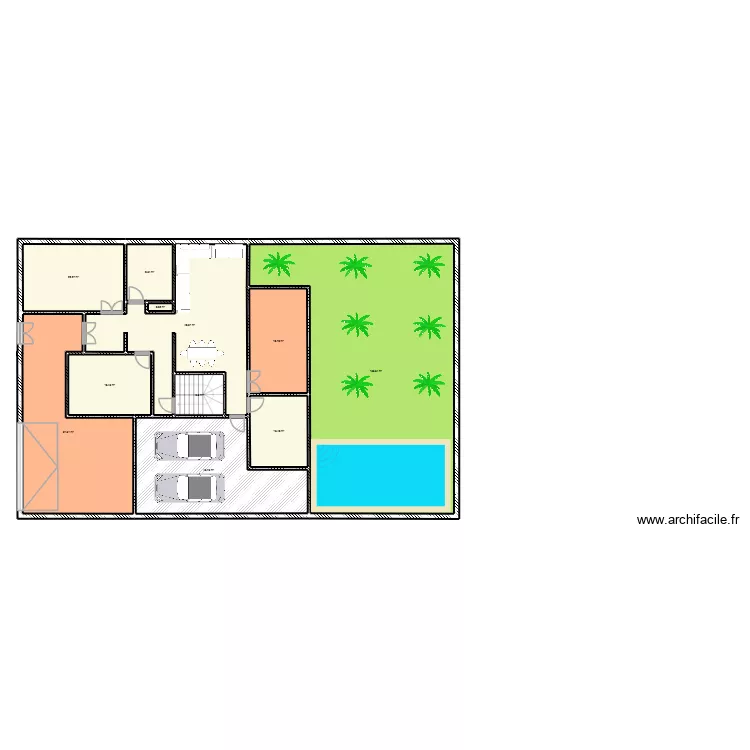 berek1. Plan de 11 pièces et 367 m²