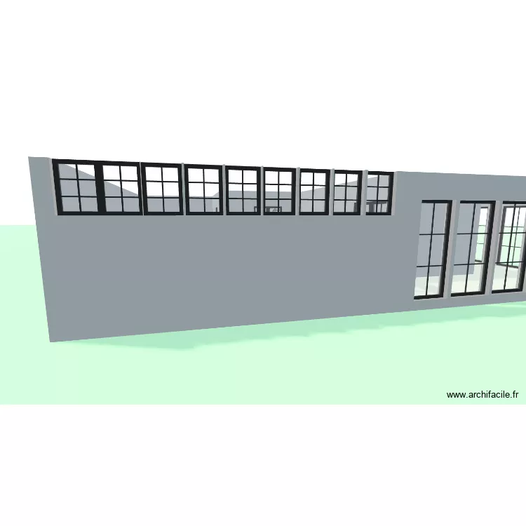 bat E. Plan de 16  et 144 m²