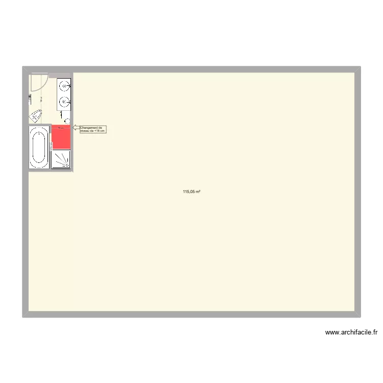 M. BAK.Mo (Clem). Plan de 2 et 128 m² M. BAK.Mo (Clem). Plan de 2 et 128 m²