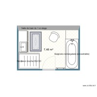 SDB du 1 er etage 