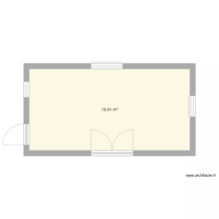 pool house. Plan de 