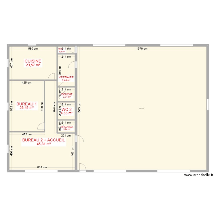 NLOCAUX. Plan de 0 pièce et 0 m2