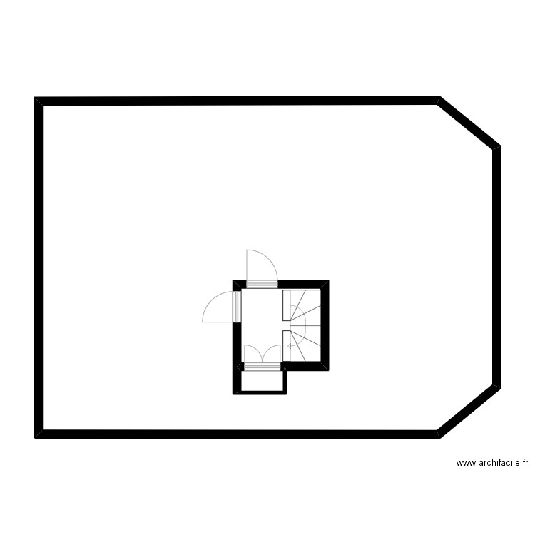 Bellanger. Plan de 3 pièces et 103 m2