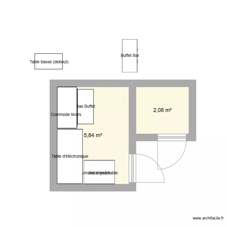 2 Box 6m² et 2m². Plan de 2 et 8 m² 2 Box 6m² et 2m². Plan de 2 et 8 m²