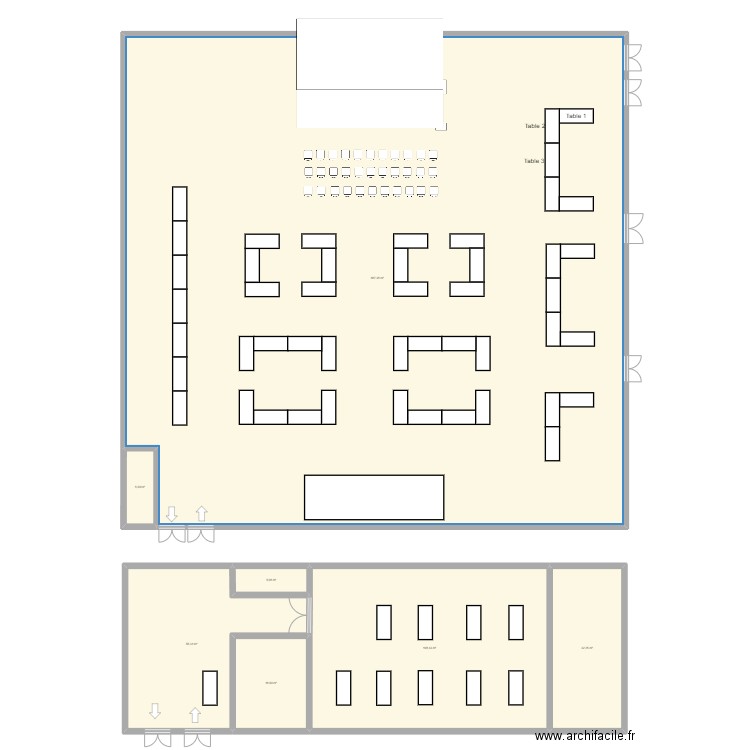 Salle Saint exupéry 2. Plan de 0 pièce et 0 m2