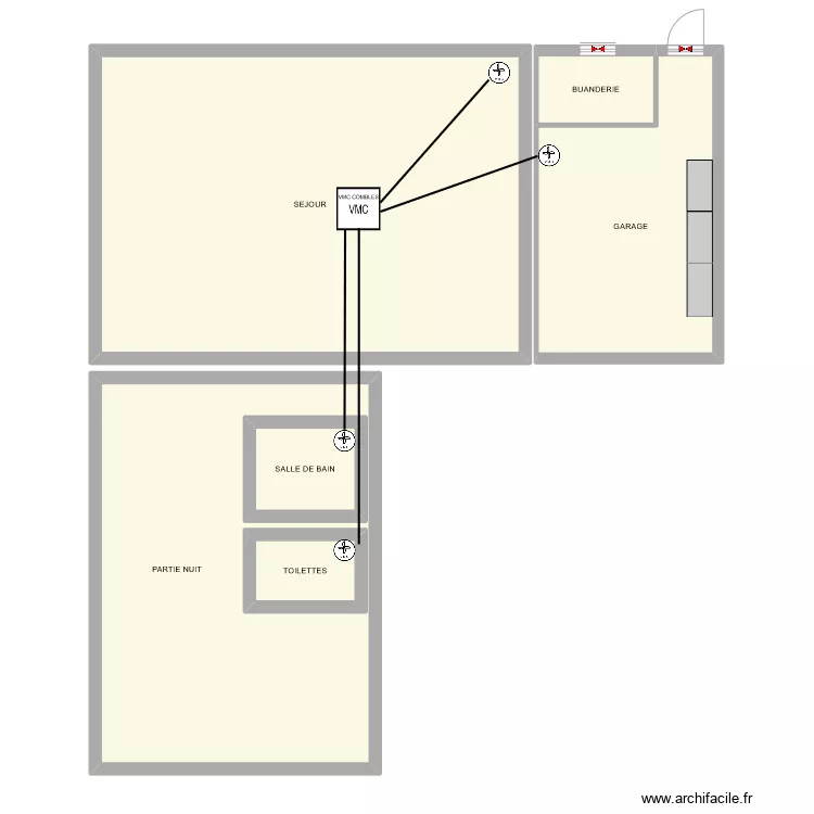 Garage 2. Plan de 
