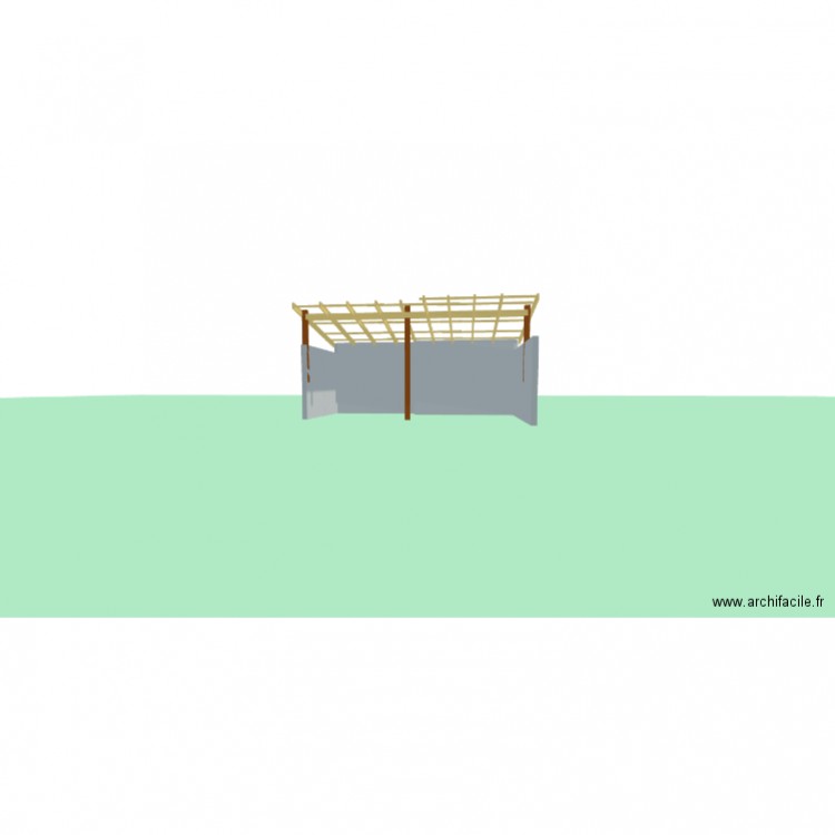 Abri chevaux. Plan de 0 pièce et 0 m2