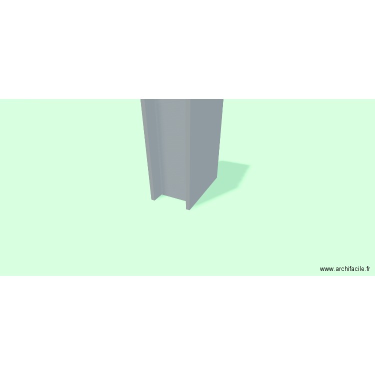 MAGASIN. Plan de 9 pièces et 1 m2