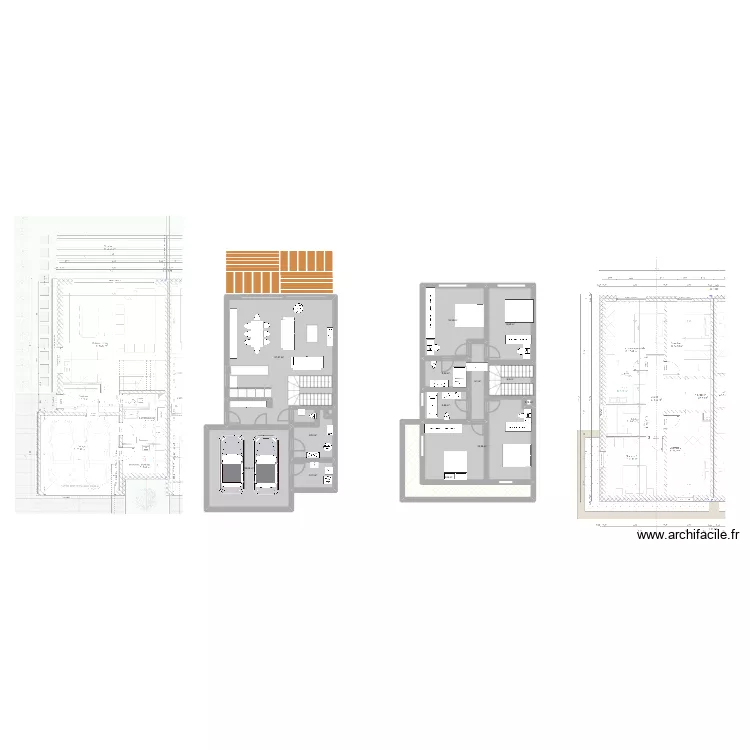 Aspelt Lot 1. Plan de 13  et 202 m²