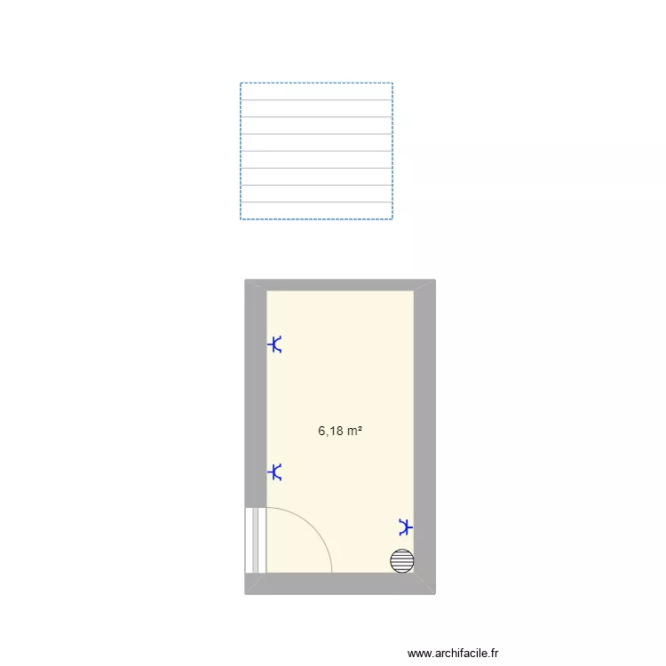 Garage. Plan de 