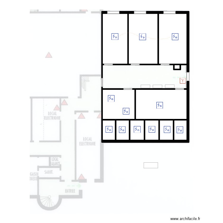 ZONE TURBOS. Plan de 12 pièces et 94 m2