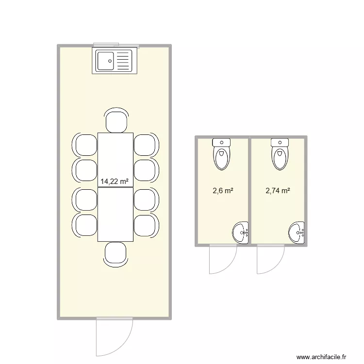 ACE CHANTIER VINAY. Plan de 