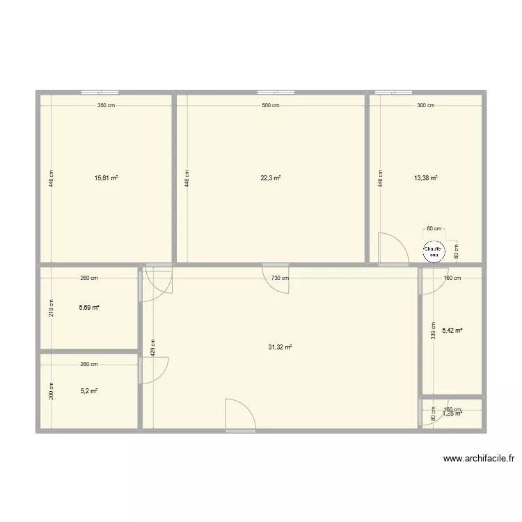 Local Mougins. Plan de 