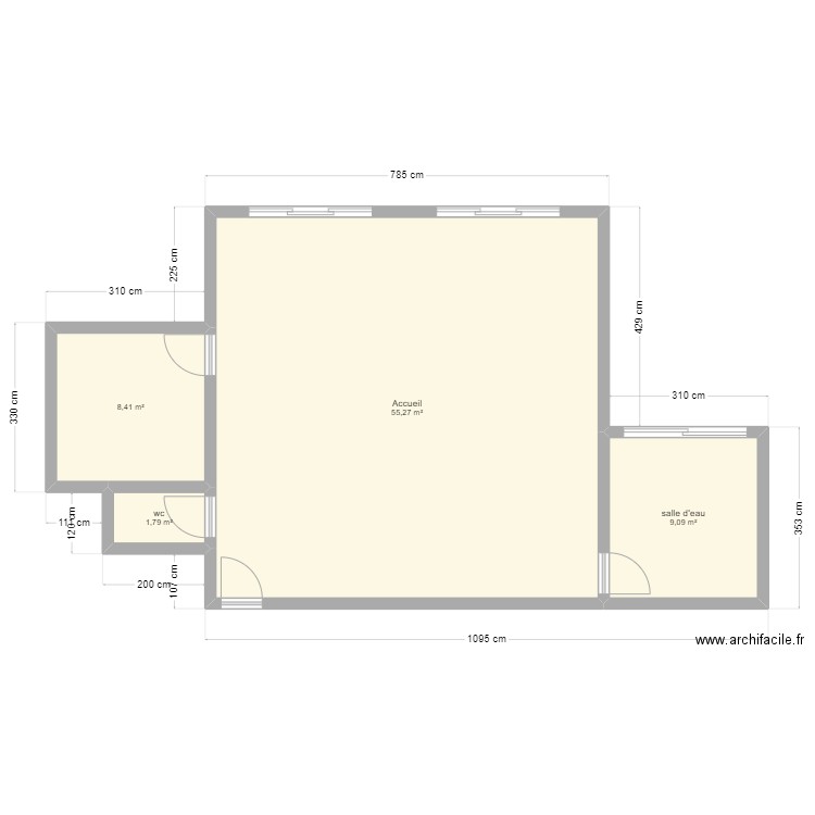 Accueil. Plan de 0 pièce et 0 m2