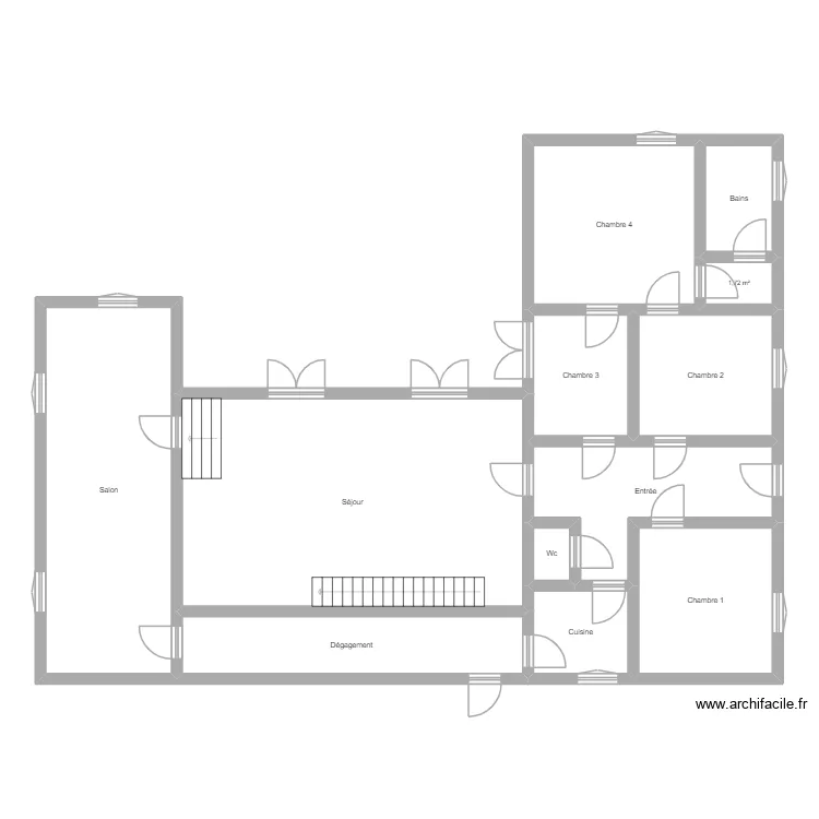 RDC PIERREVAL TONNAY CHARENTE. Plan de 12  et 150 m²