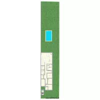 config 3 chambre jardin + pas de patio + pas en L