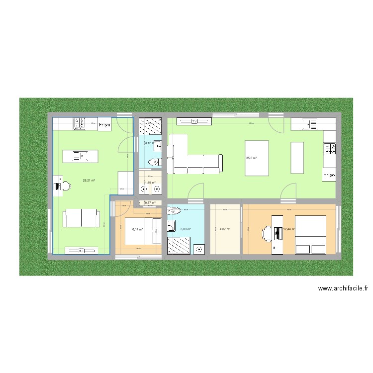 nouv 2. Plan de 0 pièce et 0 m2