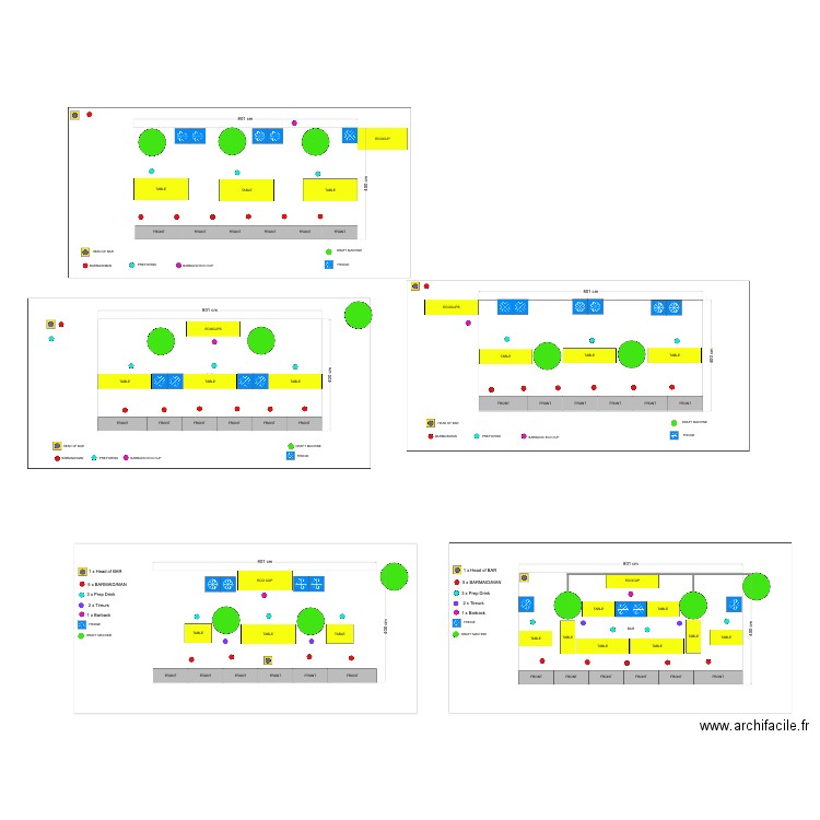BAR 8M/4M Sisteron. Plan de 0 pièce et 0 m2
