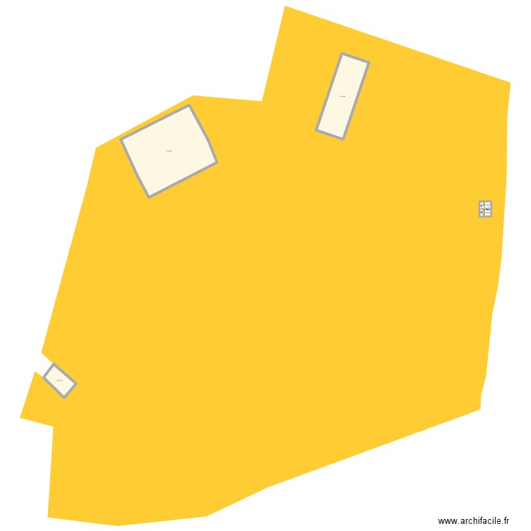 TERRE DE BAMBOU TOILETTE SECHE  RIVIERE. Plan de 6 pièces et 270 m2
