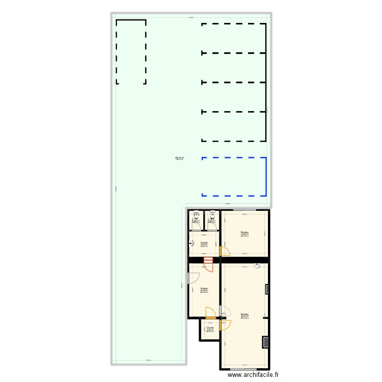 12Fauroeulx. Plan de 8 pièces et 324 m2