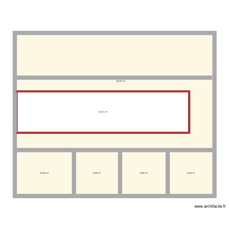 &eacute;tage escape game. Plan de 0 pièce et 0 m2