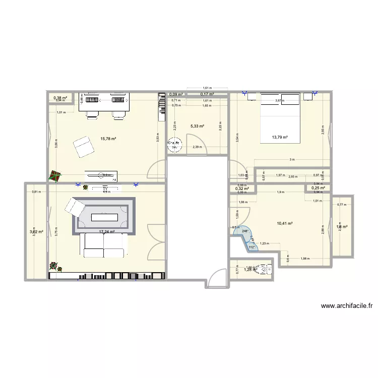appart. Plan de 13 et 70 m² appart. Plan de 13 et 70 m²
