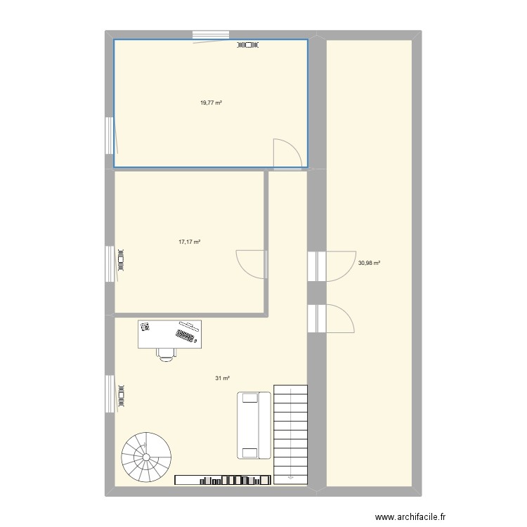 ETAGE 2. Plan de 0 pièce et 0 m2