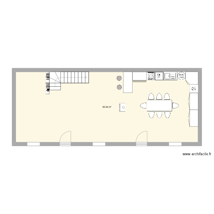Bot. Plan de 0 pièce et 0 m2