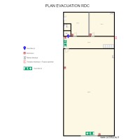  PLAN EVAC RDC