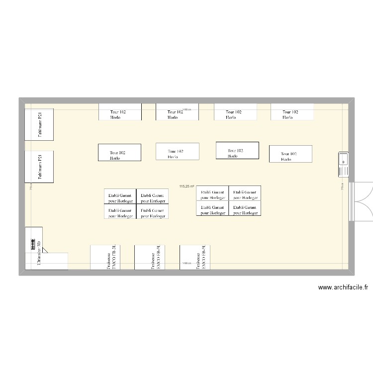 Imprimerie rez micro. Plan de 0 pièce et 0 m2
