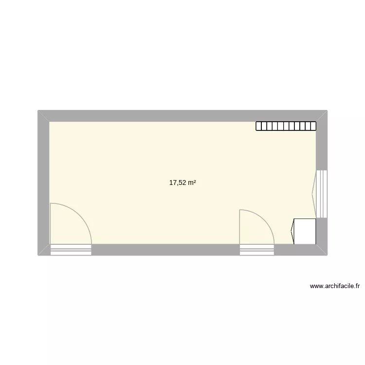 001. Plan de 1 et 18 m² 001. Plan de 1 et 18 m²