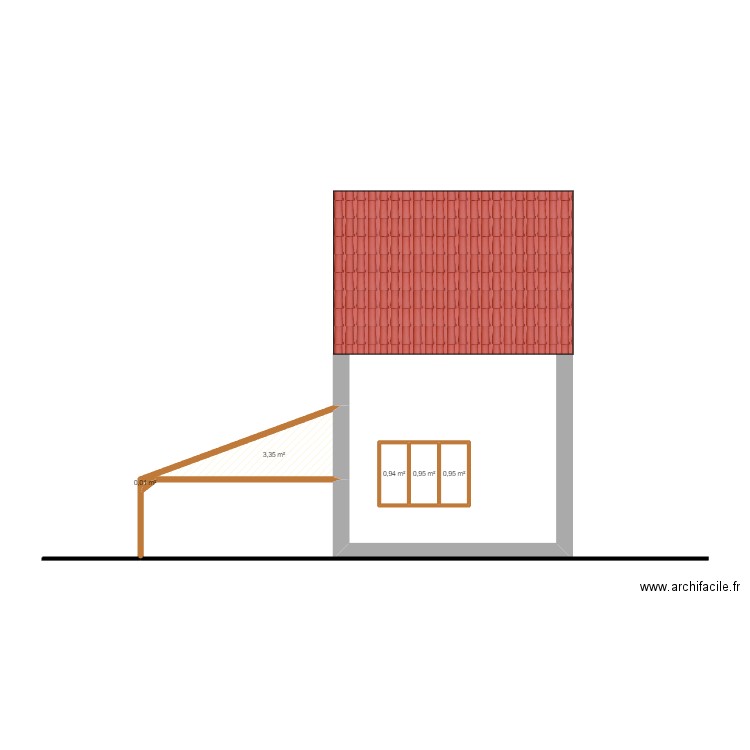 plan 3. Plan de 0 pièce et 0 m2
