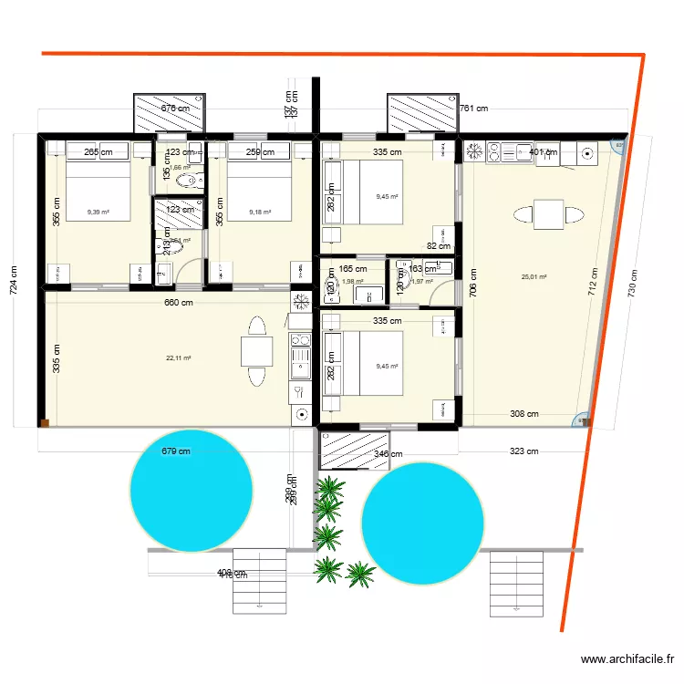 Popotte Marc 2sdd. Plan de 
