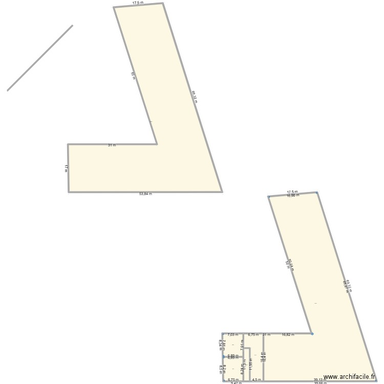 Promotion Lucca. Plan de 6 pièces et 3315 m2