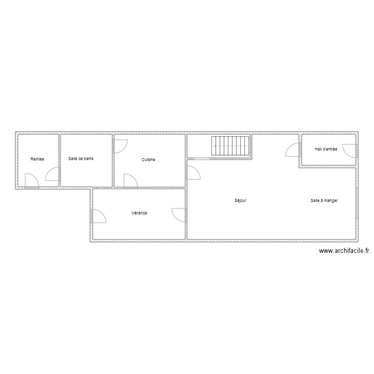 Lemort jp. Plan de 7 pièces et 110 m2