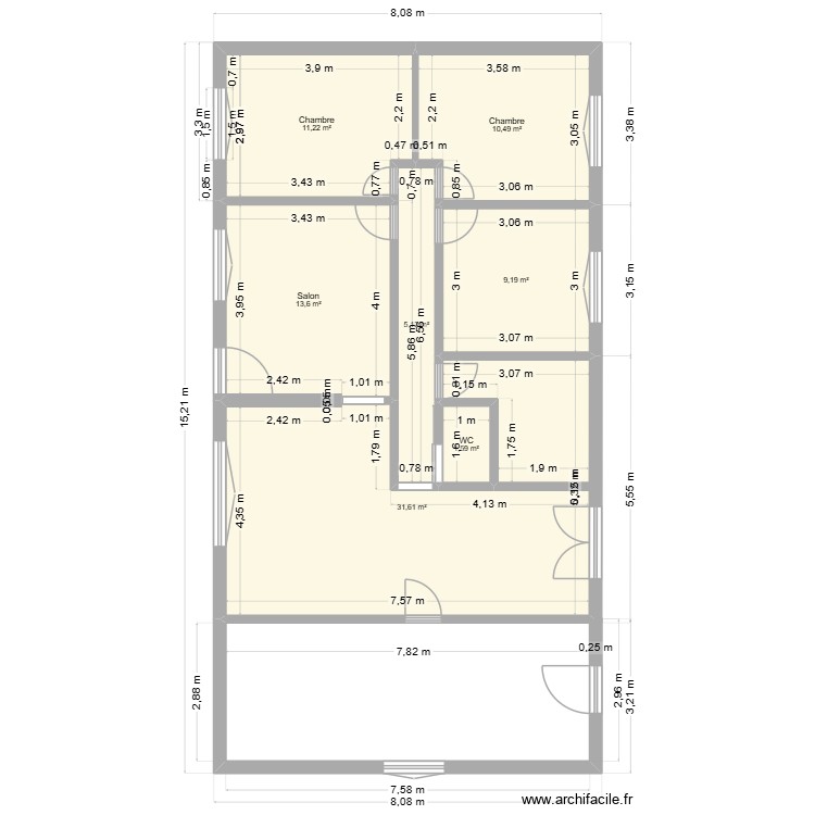 future baraque. Plan de 0 pièce et 0 m2