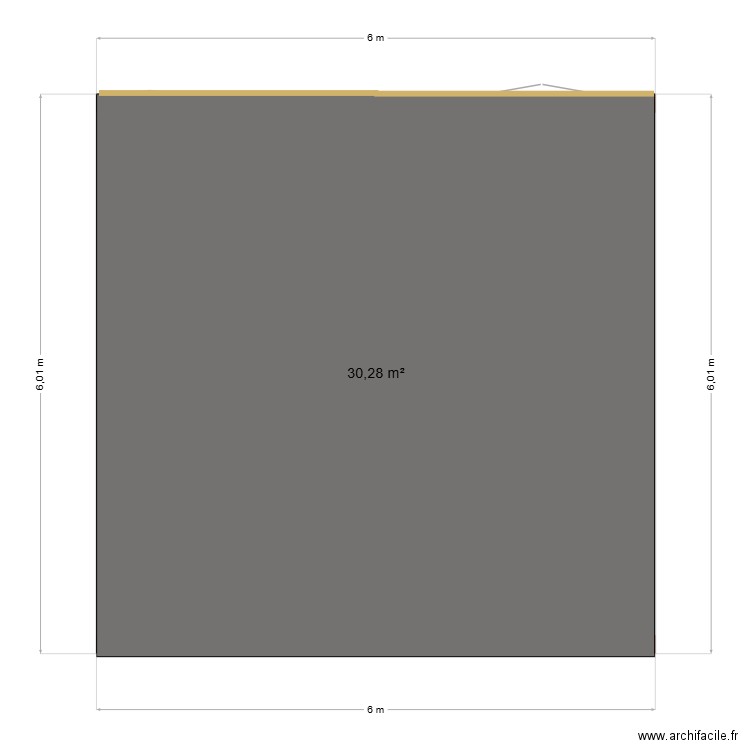 seb cuisine 1. Plan de 1 pièce et 30 m2