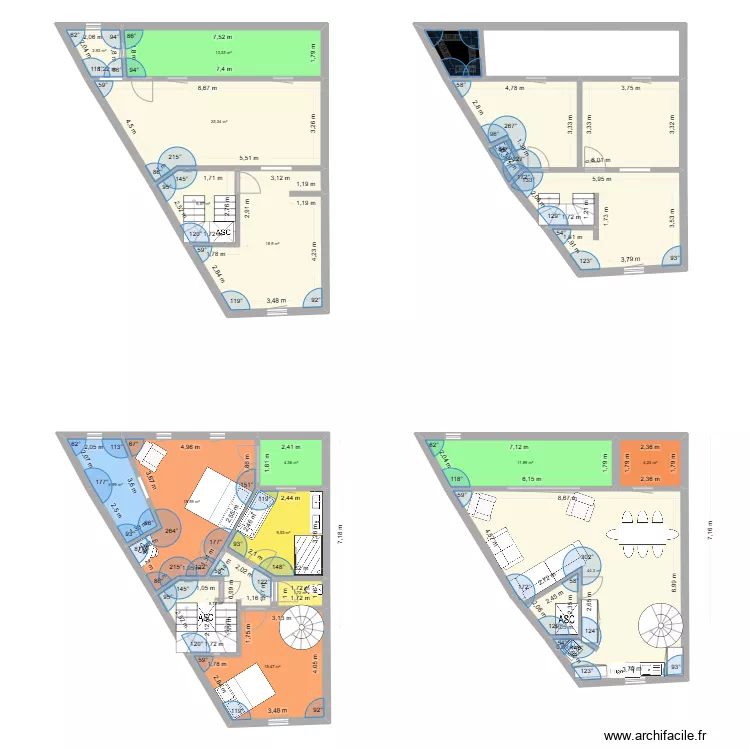 PONT AUX CHOUX. Plan de 