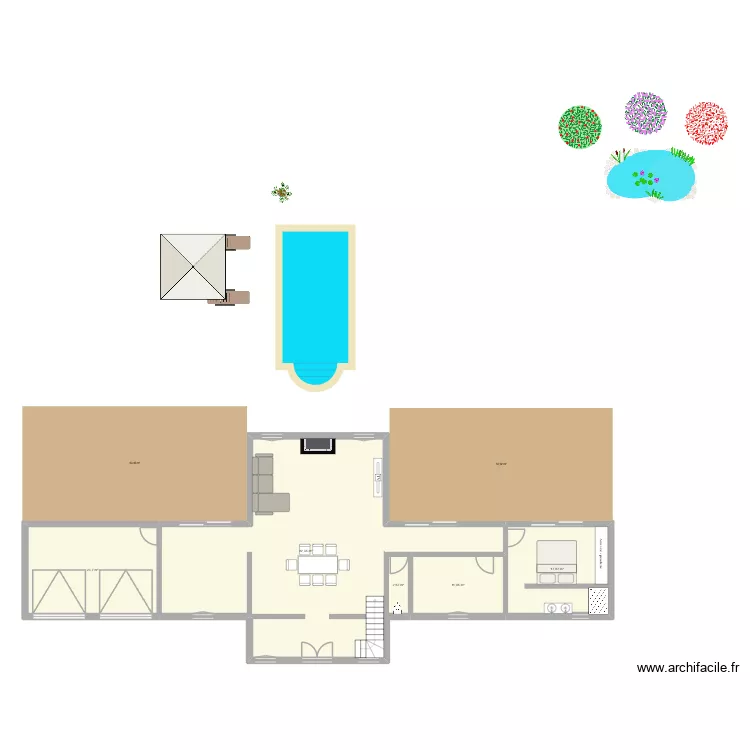 maison. Plan de 5 et 137 m² maison. Plan de 5 et 137 m²