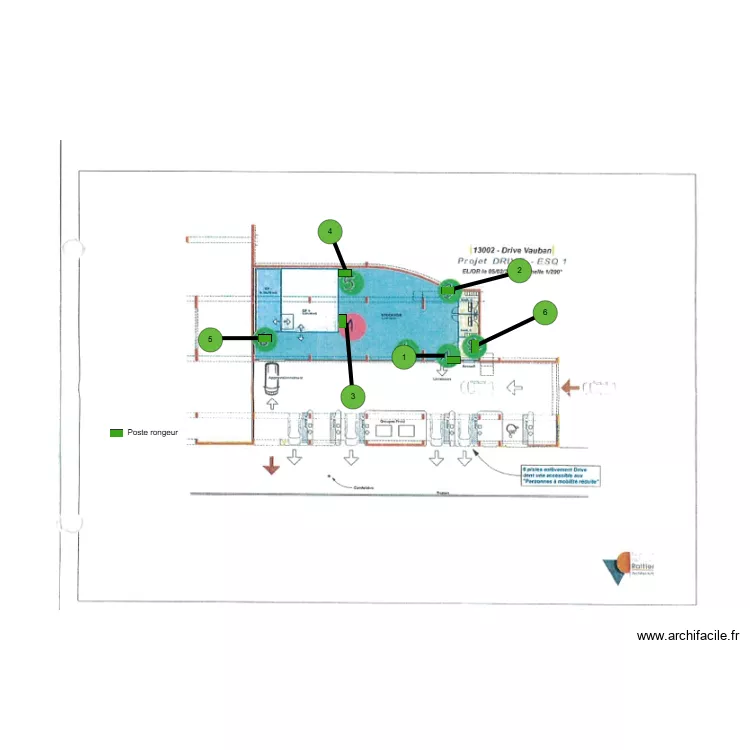 plan drive vauban. Plan de 