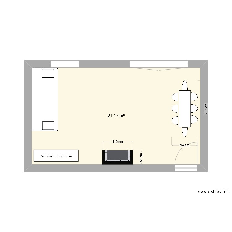 Arcy. Plan de 0 pièce et 0 m2