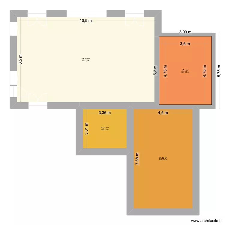 FRESNOY CUISINE. Plan de 4  et 130 m²