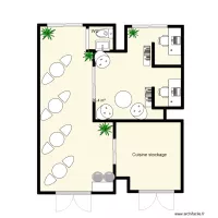 plan salon the travail